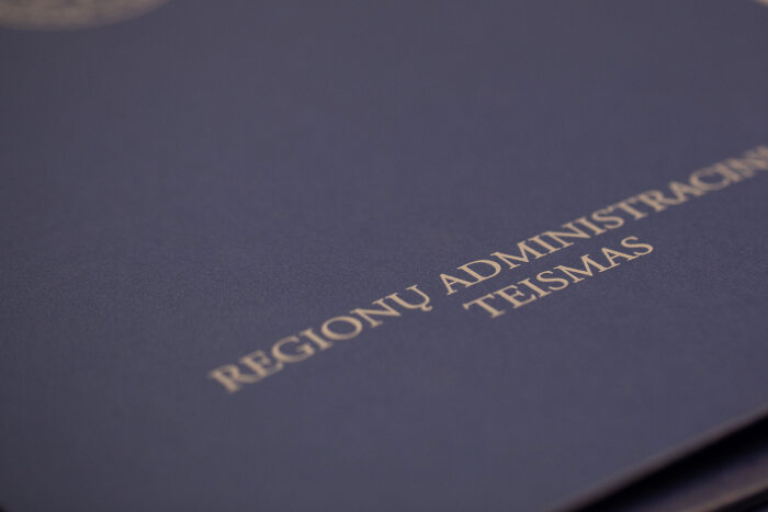 Regionų administracinis teismas vis dar dirba didesniu darbo krūviu