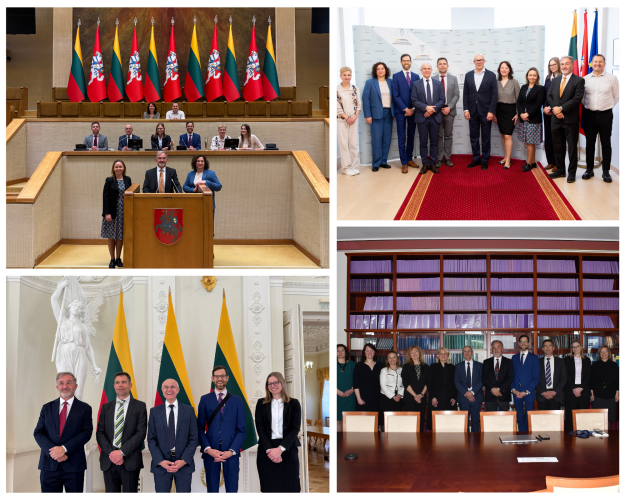 Žemutinės Austrijos administracinio teismo atstovų delegacija baigė vizitą Lietuvoje