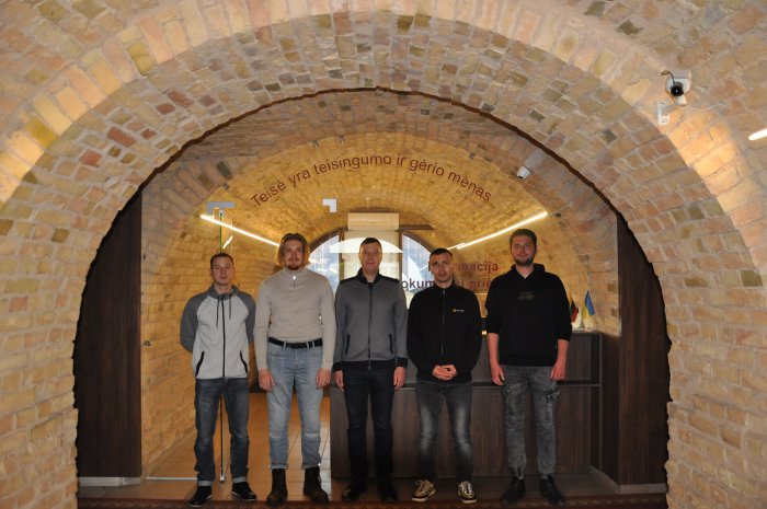Regionų administracinio teismo Vilniaus rūmuose lankėsi Vilniaus Gedimino technikos universiteto studentai