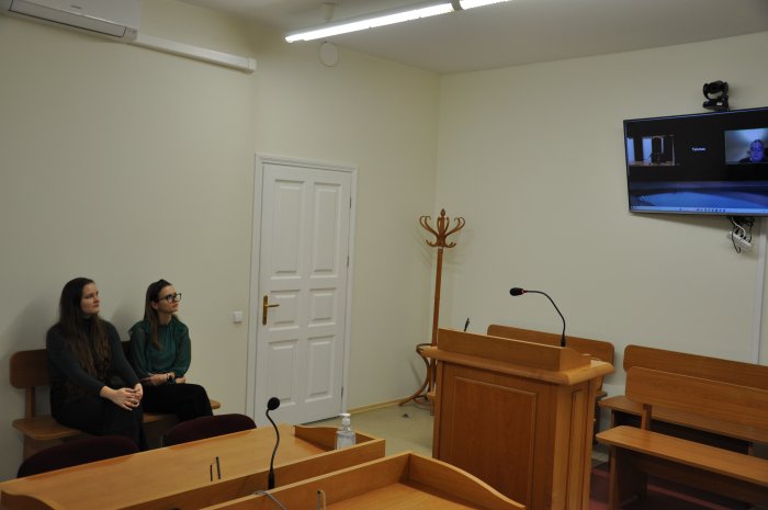 Regionų administracinio teismo Vilniaus rūmuose būsimieji teisininkai stebėjo viešą teismo posėdį 