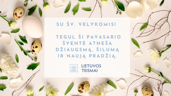 Su šv. Velykomis!