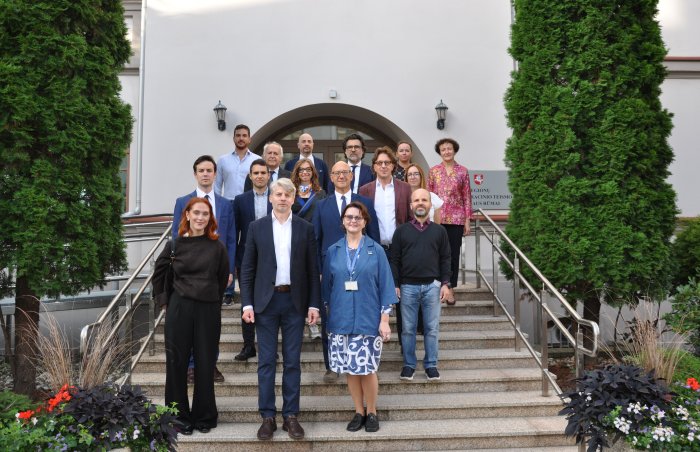 Regionų administraciniame teisme lankėsi teisėjų delegacija iš Italijos, Ispanijos ir Portugalijos 