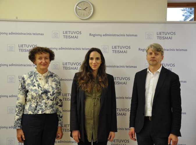 Regionų administraciniame teisme lankėsi Graikijos Valstybės Tarybos teisėja
